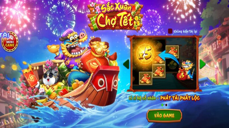 Nổ Hũ Sắc Xuân Chợ Tết