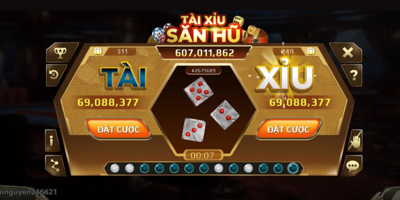 Game tài xỉu nổ hũ với hũ Jackpot được tích lũy khủng